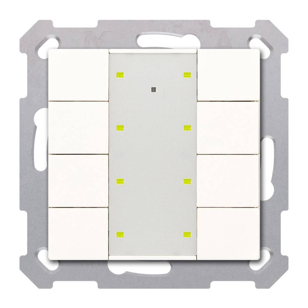 MDT technologies KNX RF+Funk Taster Plus RF-TA55A8.01