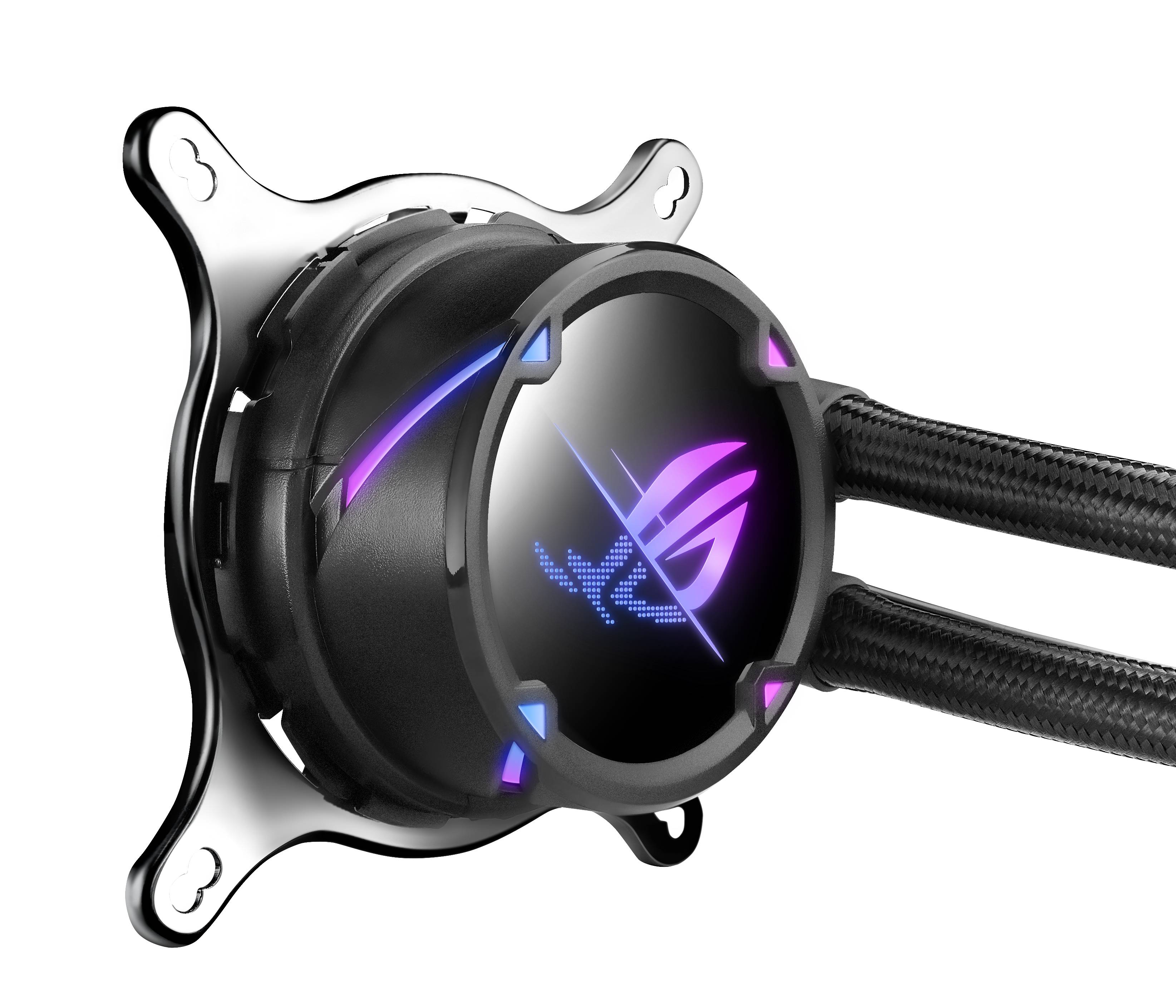 ASUS ROG STRIX LC II 240 - Prozessor-Flüssigkeitskühlsystem - Kühlergröße: 240 mm - (für: LGA1156, LGA1155, LGA2011, LGA
