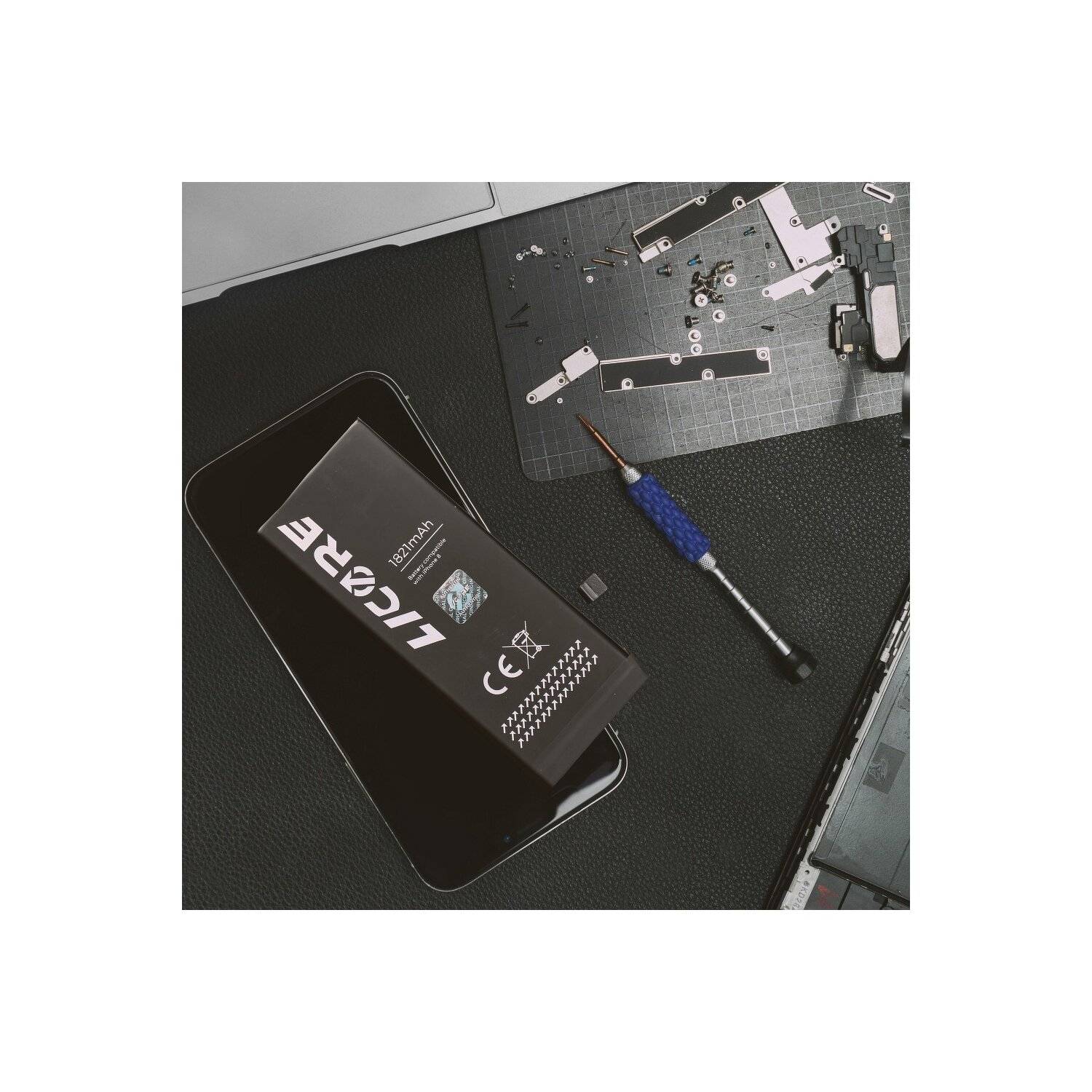 Licore Akku Ersatz kompatibel mit iPhone XS Max 3174 mAh Li-lon Austausch Batterie Accu