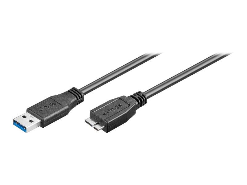 WENTRONIC - goobay - USB-Kabel - Micro-USB Typ B (M) zu USB Typ A (M)