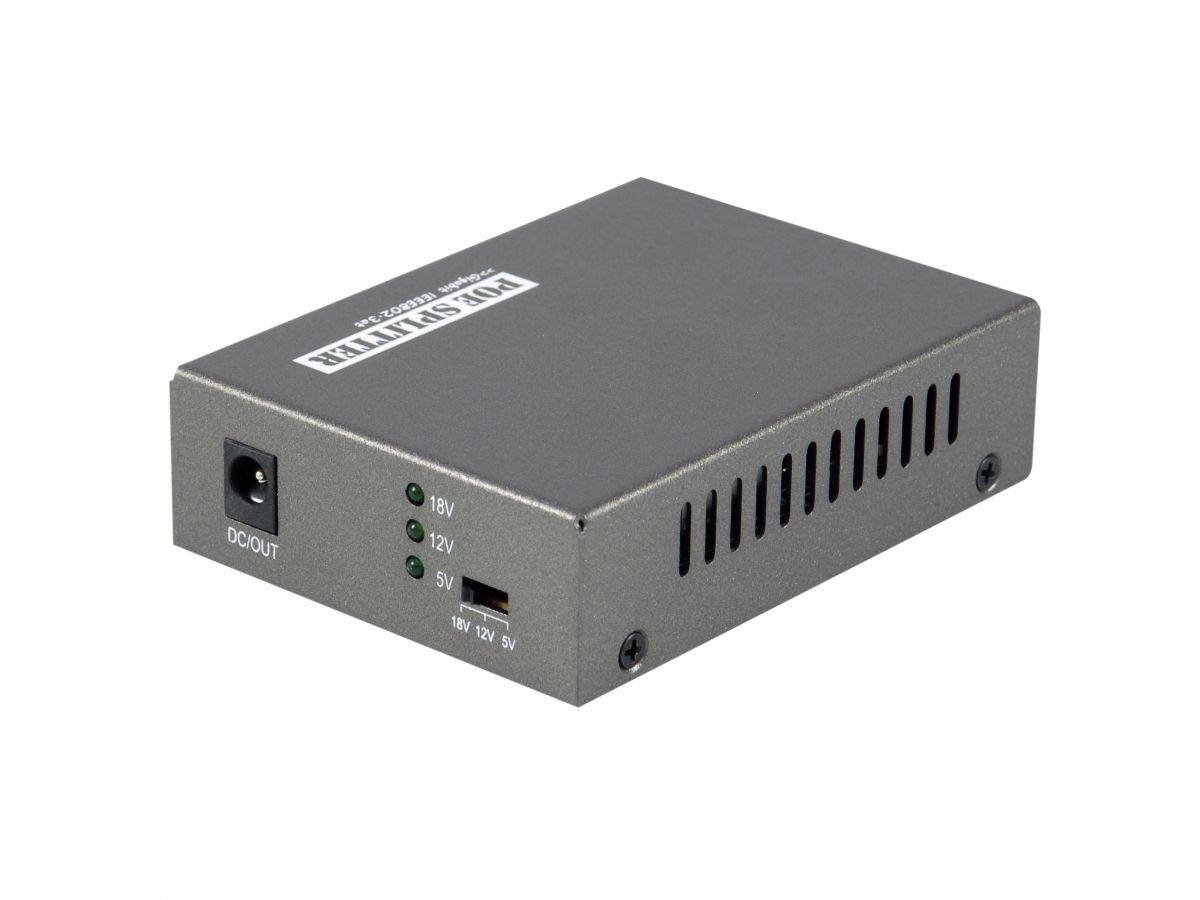 LevelOne Splitter POS-3000 1x GE PoE - 1 Gbps - Power over Ethernet