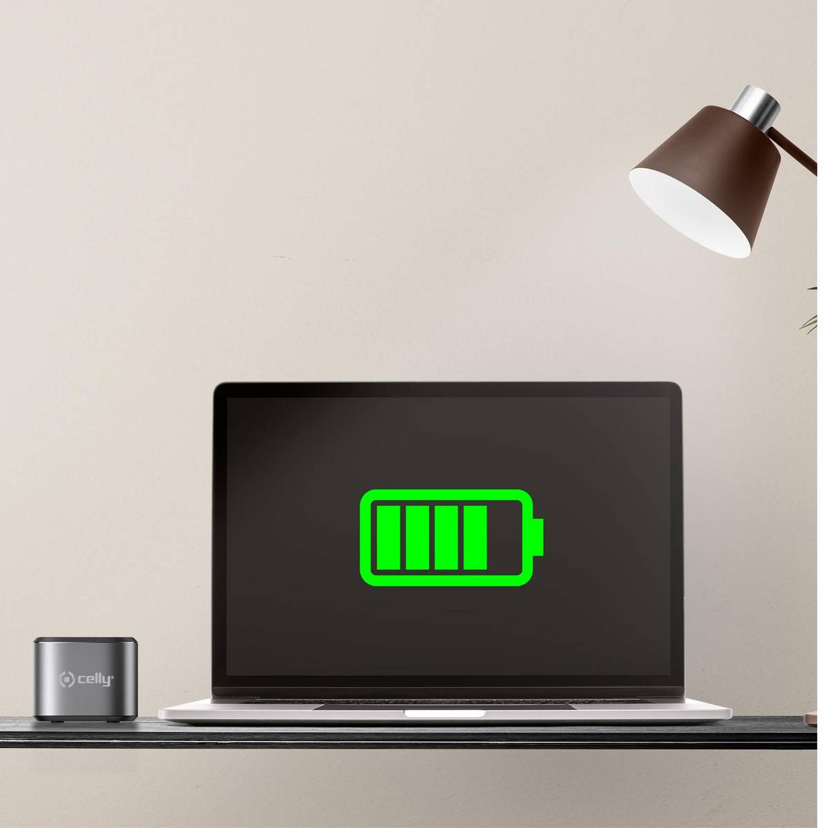 CELLY GAN Wandladegerät 65 W 2xUSB-C 1 USB-A