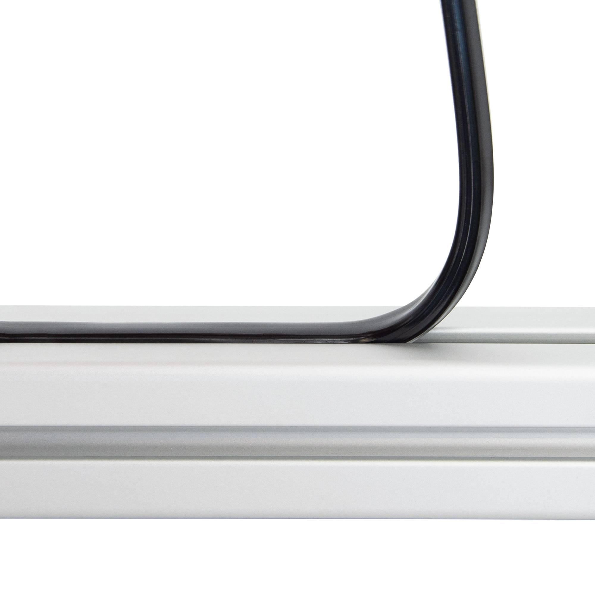 SCHMIDT systemprofile 10m Gummiband Schwarz Nut 8 T-Nut Gummi-Leiste Abdeckprofil Schutzprofil Aluprofil-Zubehör