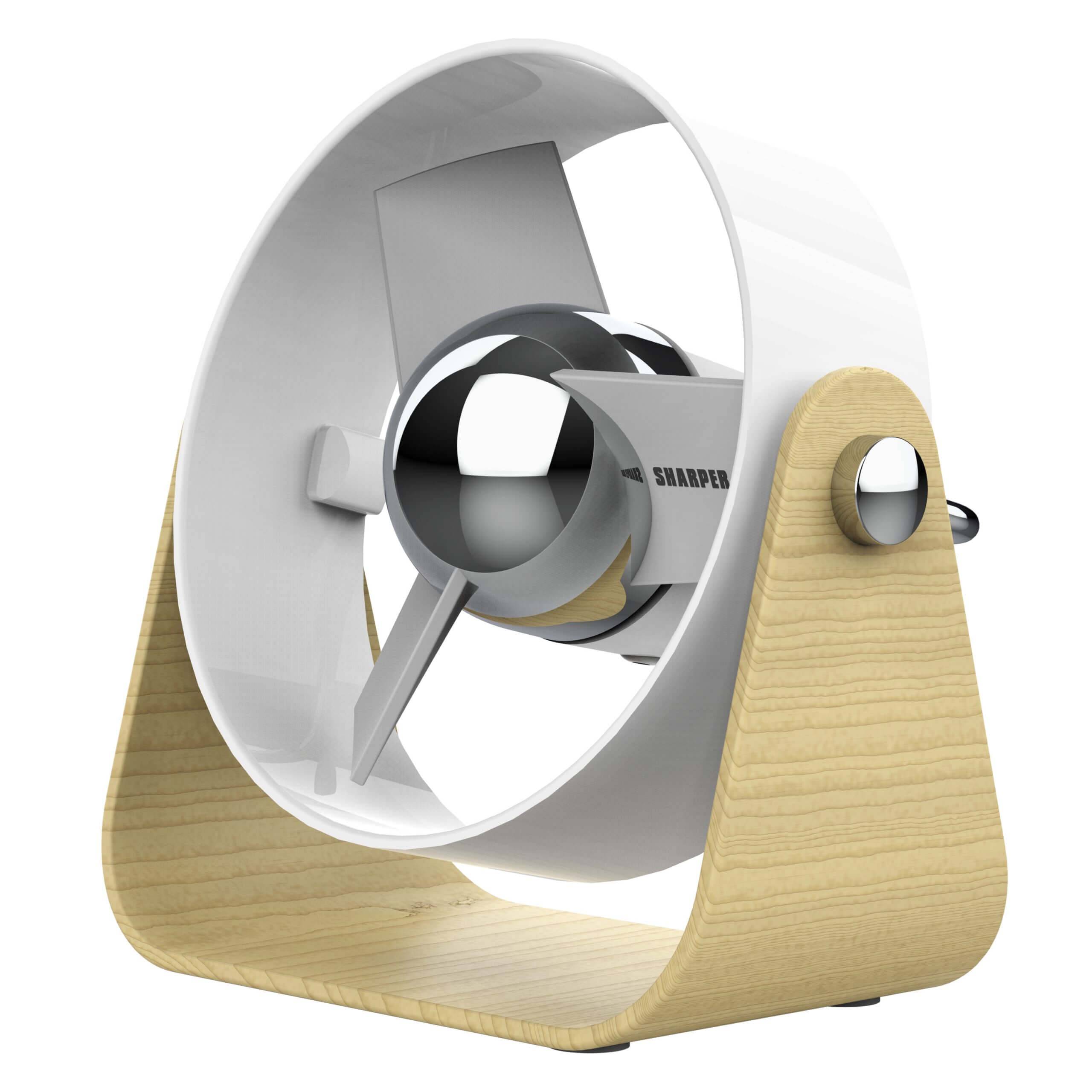 USB Tischventilator Sharper Image SBS1 Weiß
