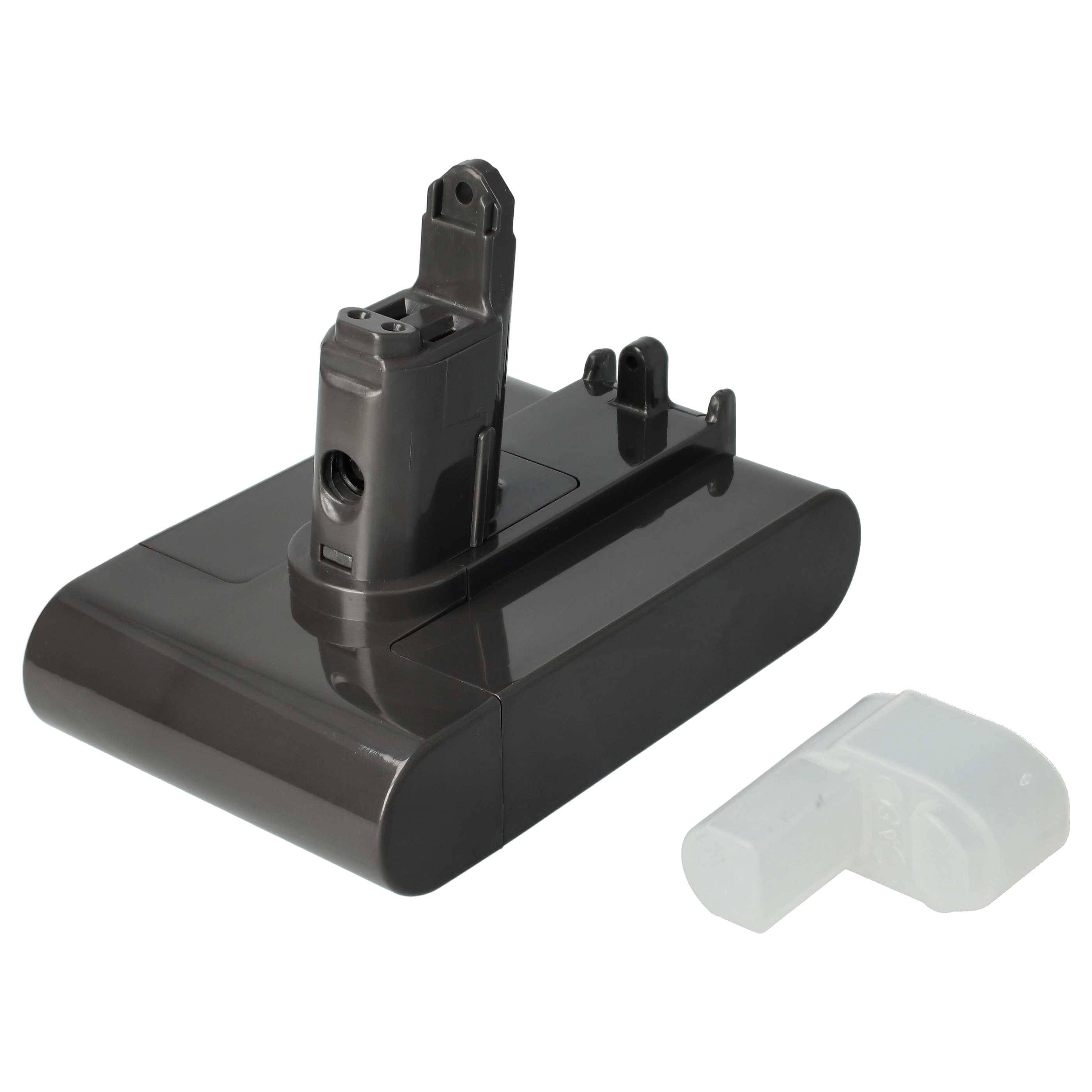 vhbw Akku kompatibel mit Dyson DC44 Animal Fuchsia Staubsauger - Typ B Grau (2000 mAh, 22,8 V, Li-Ion)