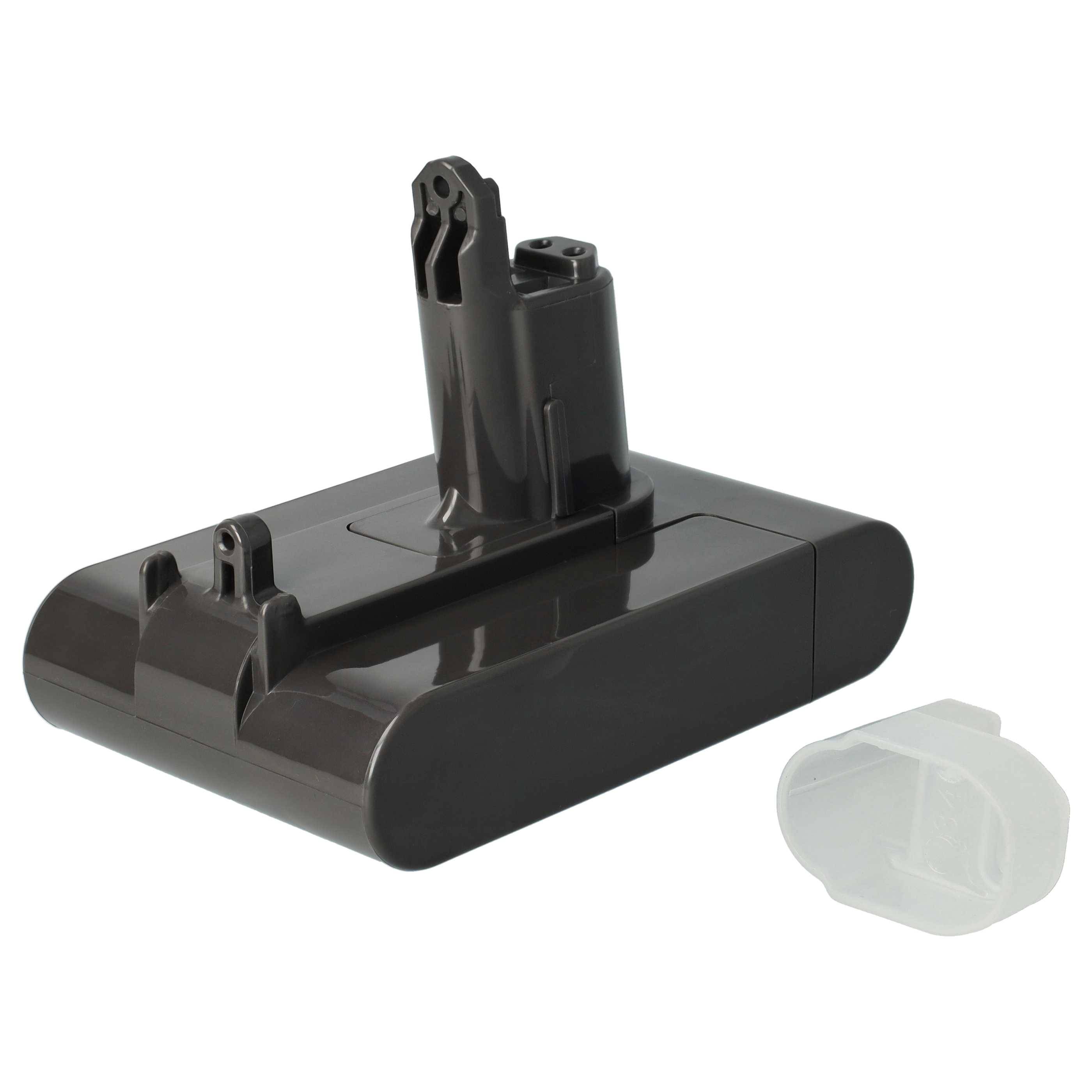 vhbw Akku kompatibel mit Dyson DC45 Animal Pro, DC57, DC56 Staubsauger - Typ B Grau (2000 mAh, 22,8 V, Li-Ion)
