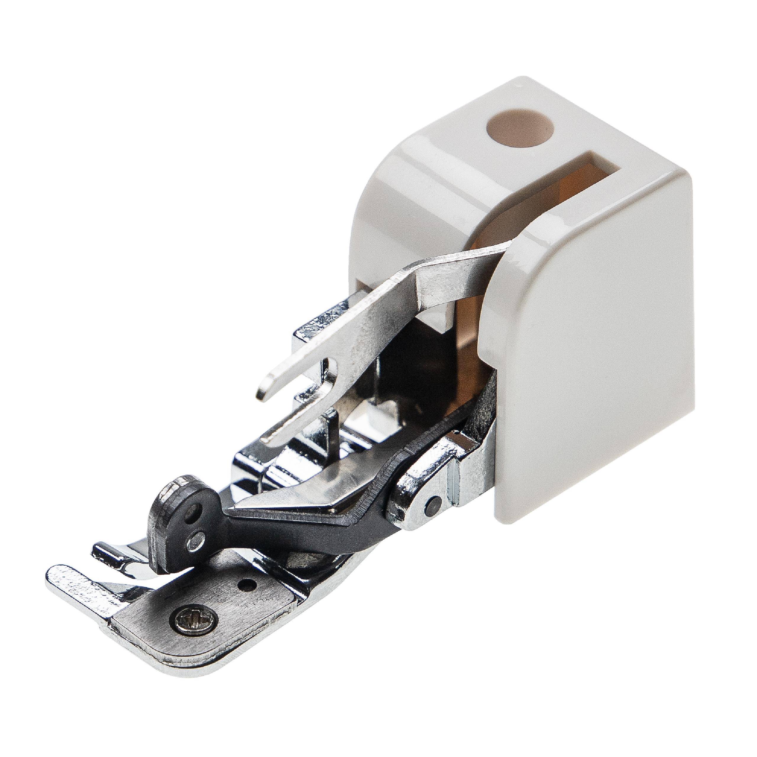 vhbw Side Cutter Nähfuß kompatibel mit Janome CB Greifer JH1104-JH1118, JR1012, JS1012 Nähmaschinen