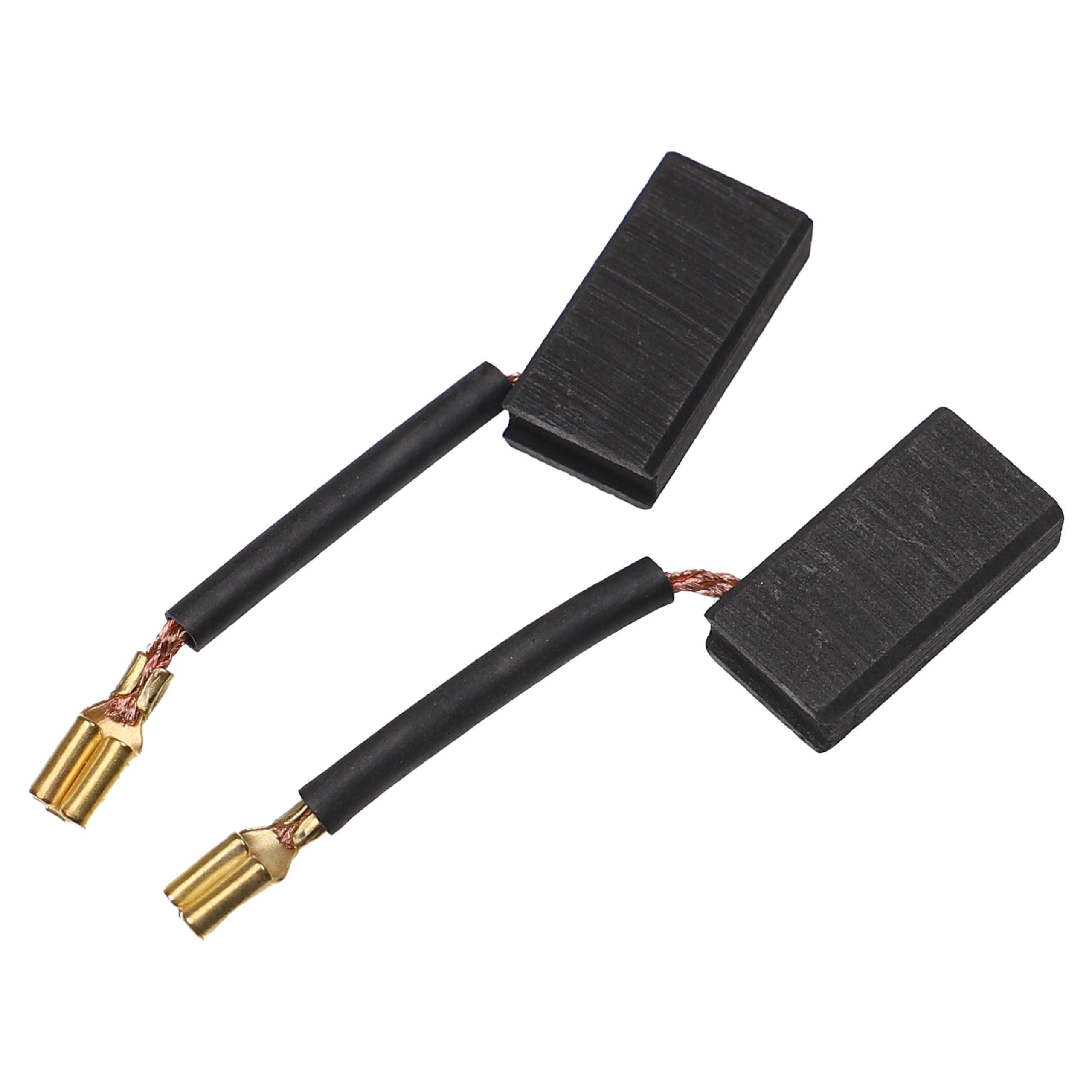 vhbw 2x Kohlebürste 5,2 x 9,5 x 18 mm kompatibel mit Berner BHD-3 | Elektrowerkzeug