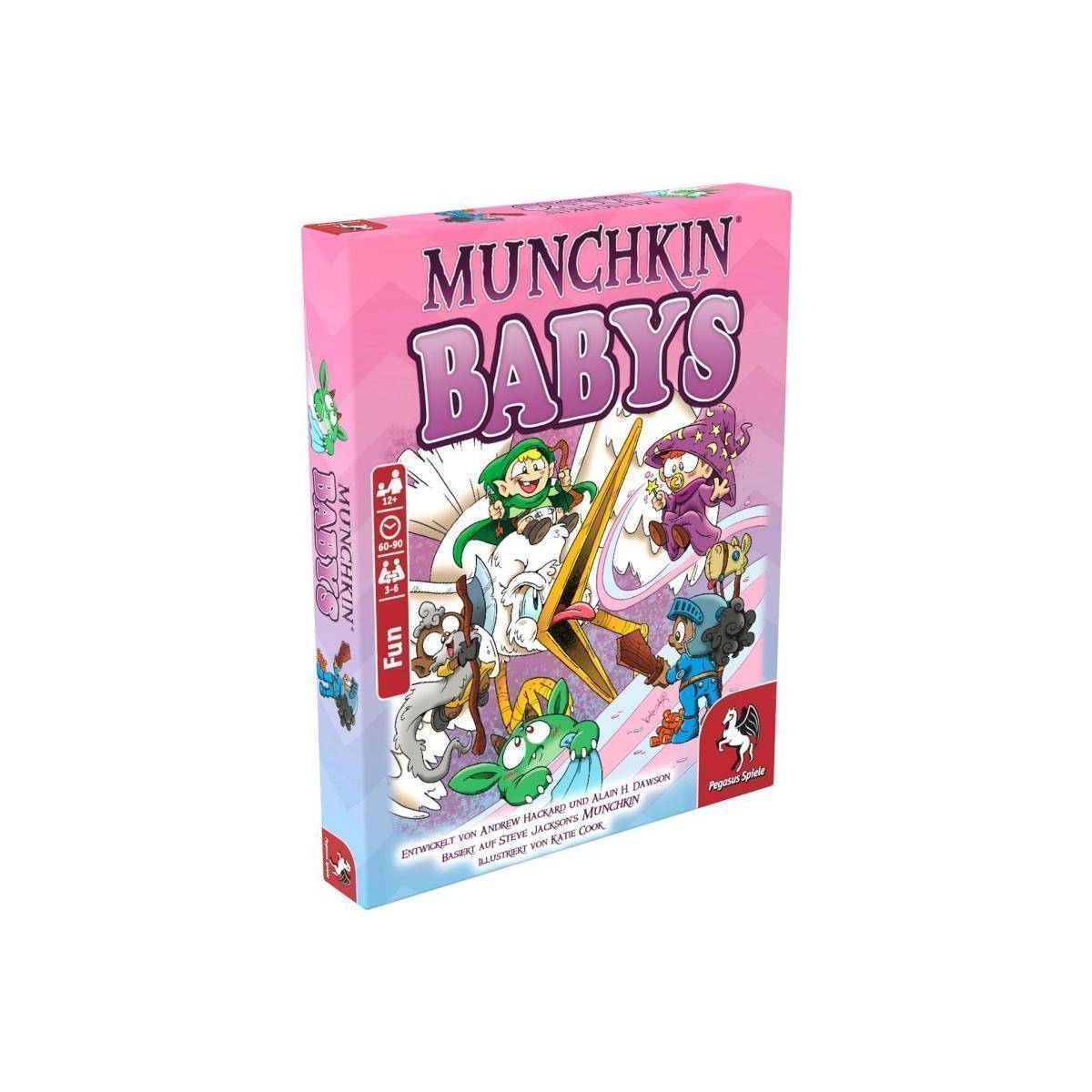 17031G - Munchkin Babys, Kartenspiel, für 3-6 Spieler, ab 12 Jahren (DE-Ausgabe)