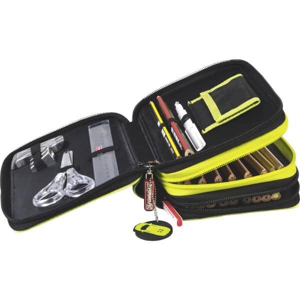 Schülerer-Etui 3 Reissverschlüsse Speed