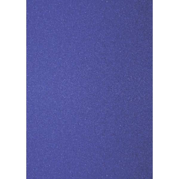Glitterkarton A4 360g/qm dunkelblau