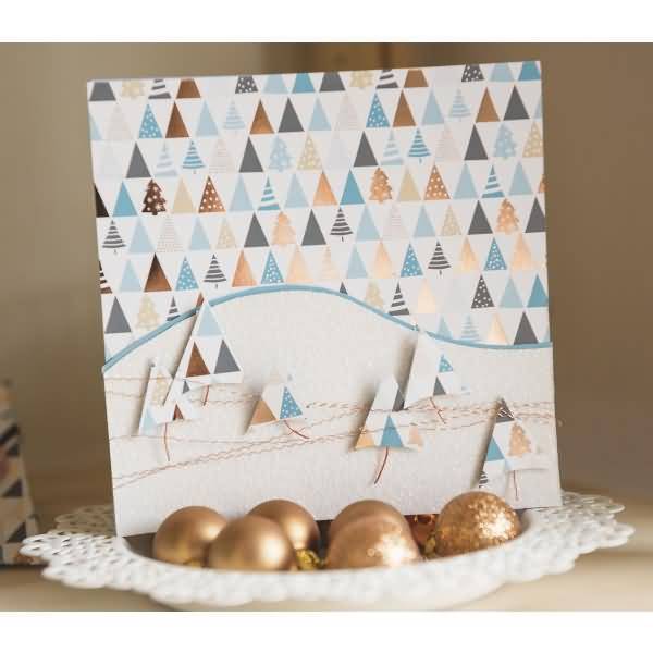 Glitterkarton A4 360g/qm weiß