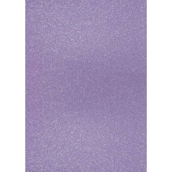 Glitterkarton A4 360g/qm lavendel