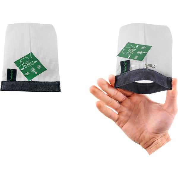 SnapBag A6 schwarz/transparent