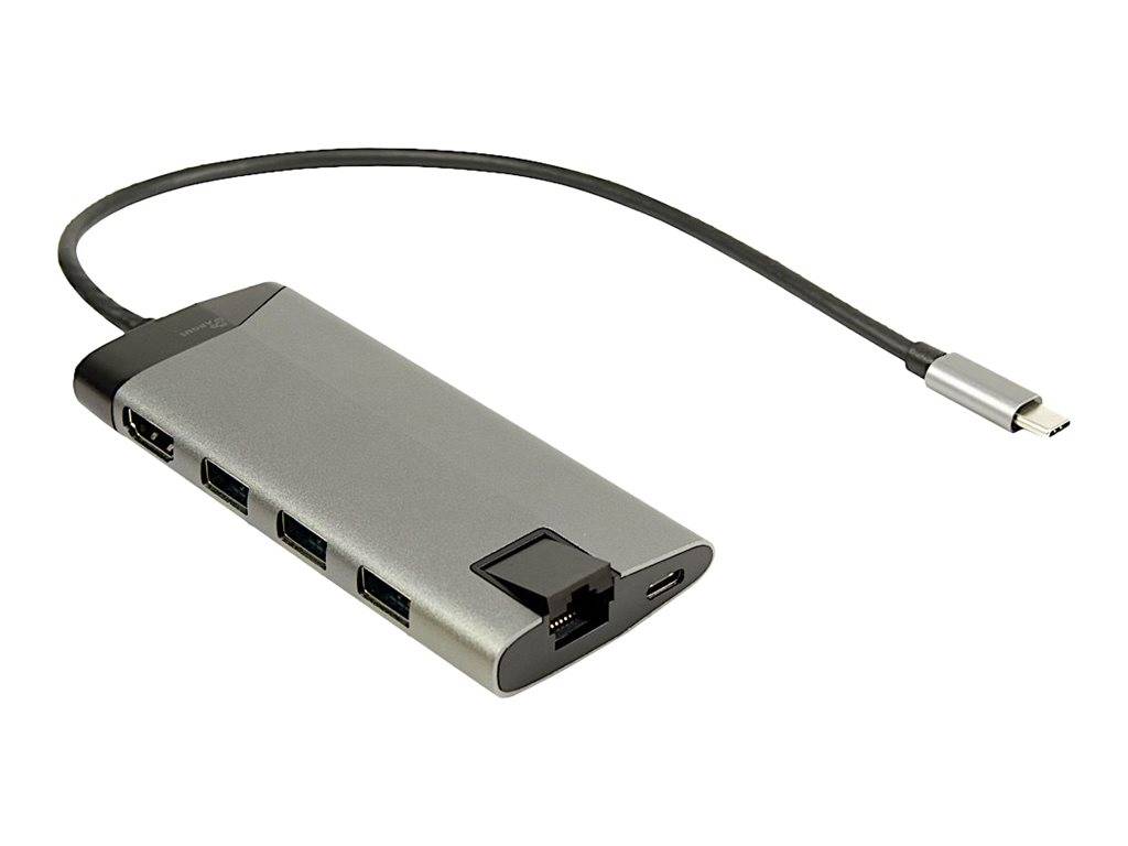 INTER-TECH - Argus GDC-802 - Dockingstation - USB-C 3.1 - HDMI