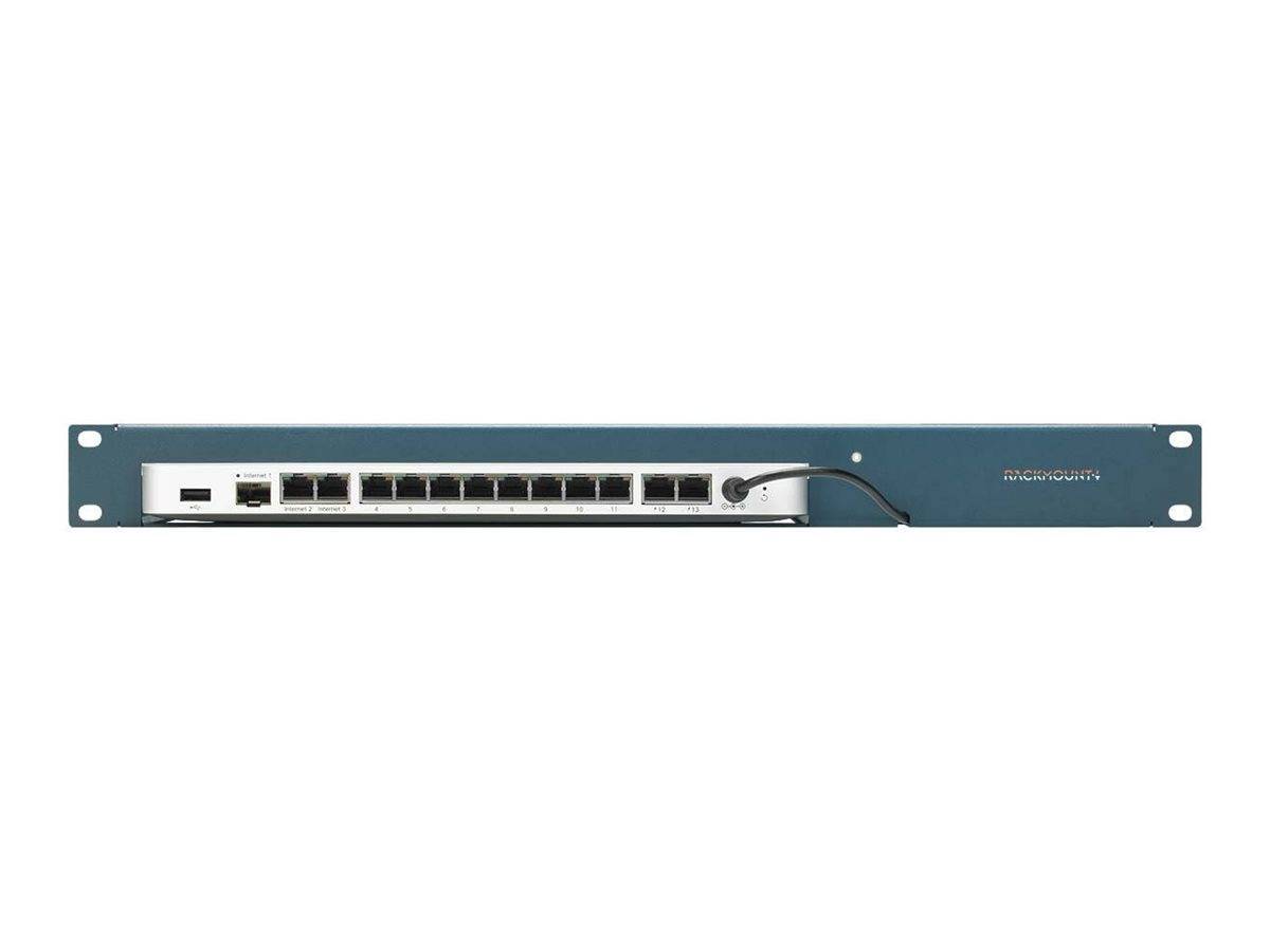 Rackmount.IT CISRACK RM-CI-T14 - Montagesatz für Netzwerkgeräte - Rack montierbar - Metallisch Blau - 1U - 48.3 cm (19"")