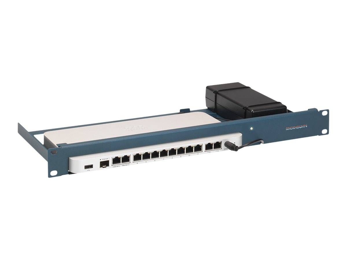Rackmount.IT CISRACK RM-CI-T14 - Montagesatz für Netzwerkgeräte - Rack montierbar - Metallisch Blau - 1U - 48.3 cm (19"")