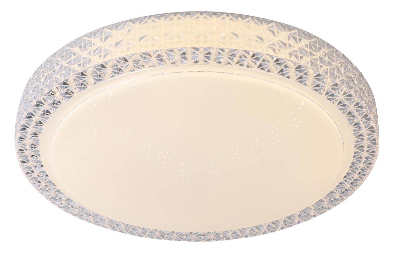 BRILLIANT Badria LED Wand- und Deckenleuchte 58cm weiß Innenleuchten,Deckenleuchten,-funktional | 1x 60W LED integriert, (Lichtstrom: 4800lm