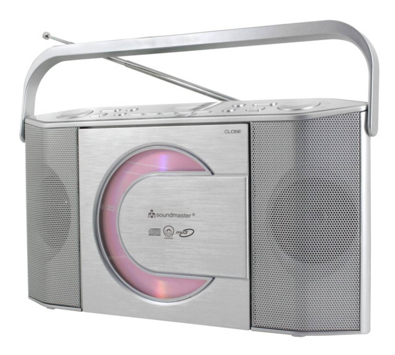 Soundmaster Stereo-Kofferradio m.CD RCD1755SI si