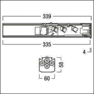 Zumtobel Group Einspeisung TECTON TE SR IP64