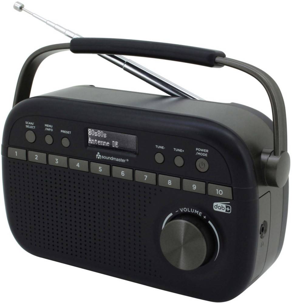 Soundmaster DAB+/UKW-RDS Digitalradio DAB280SW sw