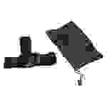 vhbw Kopfband kompatibel mit GoPro Hero 4 Session, 4 Black Edition Action-Cam, Digital-Kamera - Stirnband inkl. Transportsäckchen Schwarz