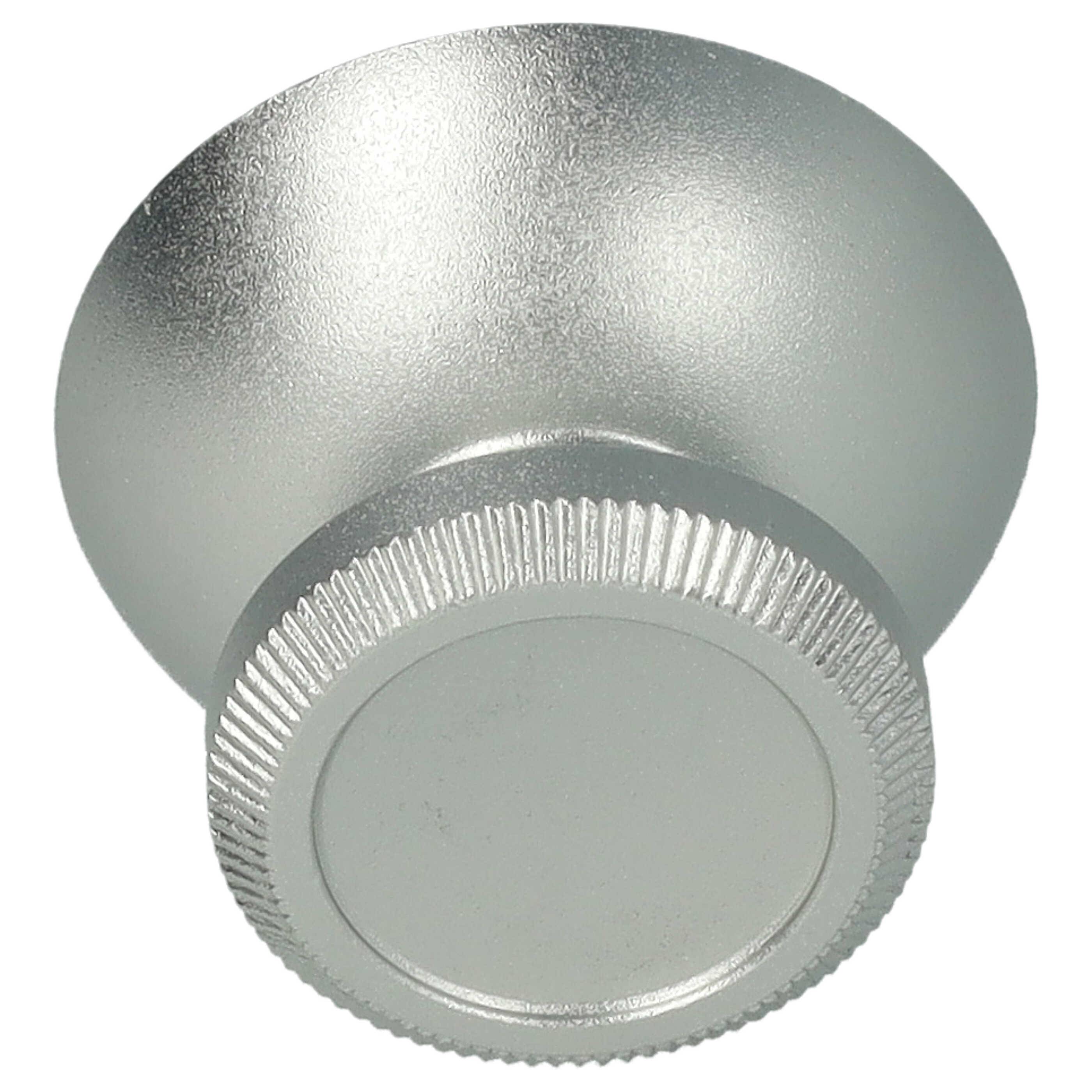 vhbw 2x Thumbsticks kompatibel mit Microsoft XBox One Controller - Joystick Kappen, Aluminium, Silber