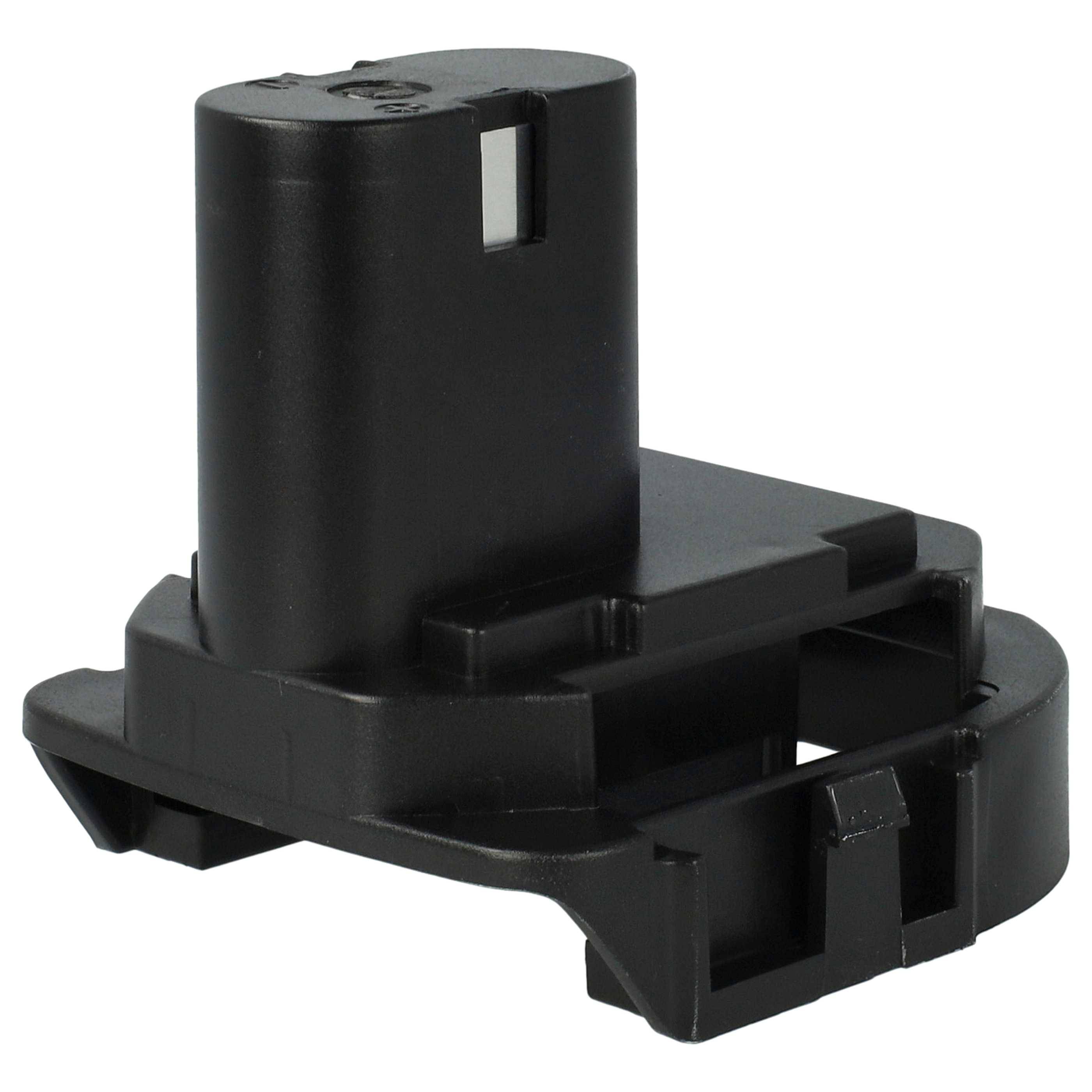 vhbw Akku-Adapter kompatibel mit Makita UB140DWB 14,4 V Li-Ion Akkus - Adapter auf Ni-Cd Ni-MH Akkus auf 18 V Akkus
