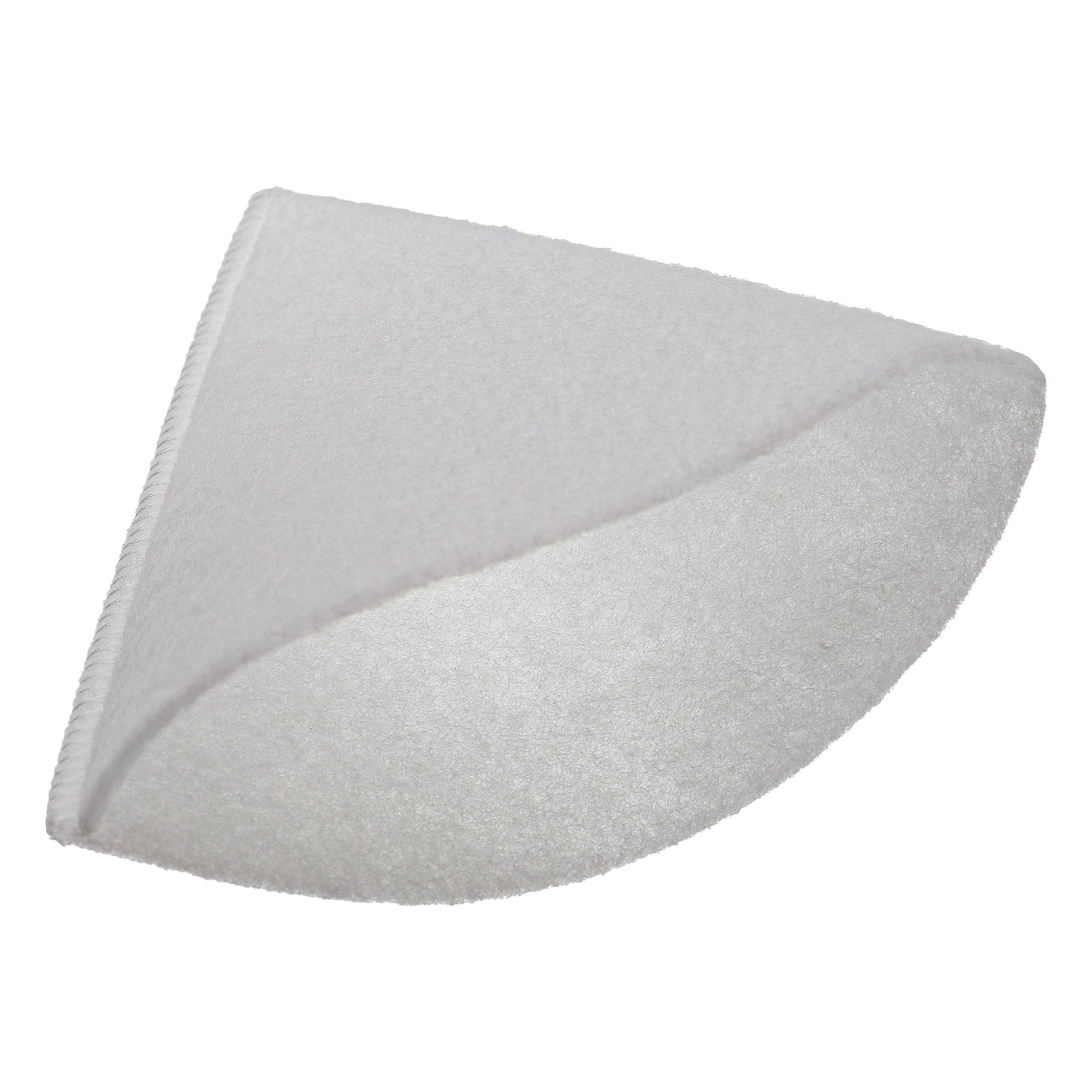 vhbw 50x Kegelfilter für Lüftungsanlage z.B. kompatibel mit Zehnder - Abluftfilter G4, DN 100 Weiß