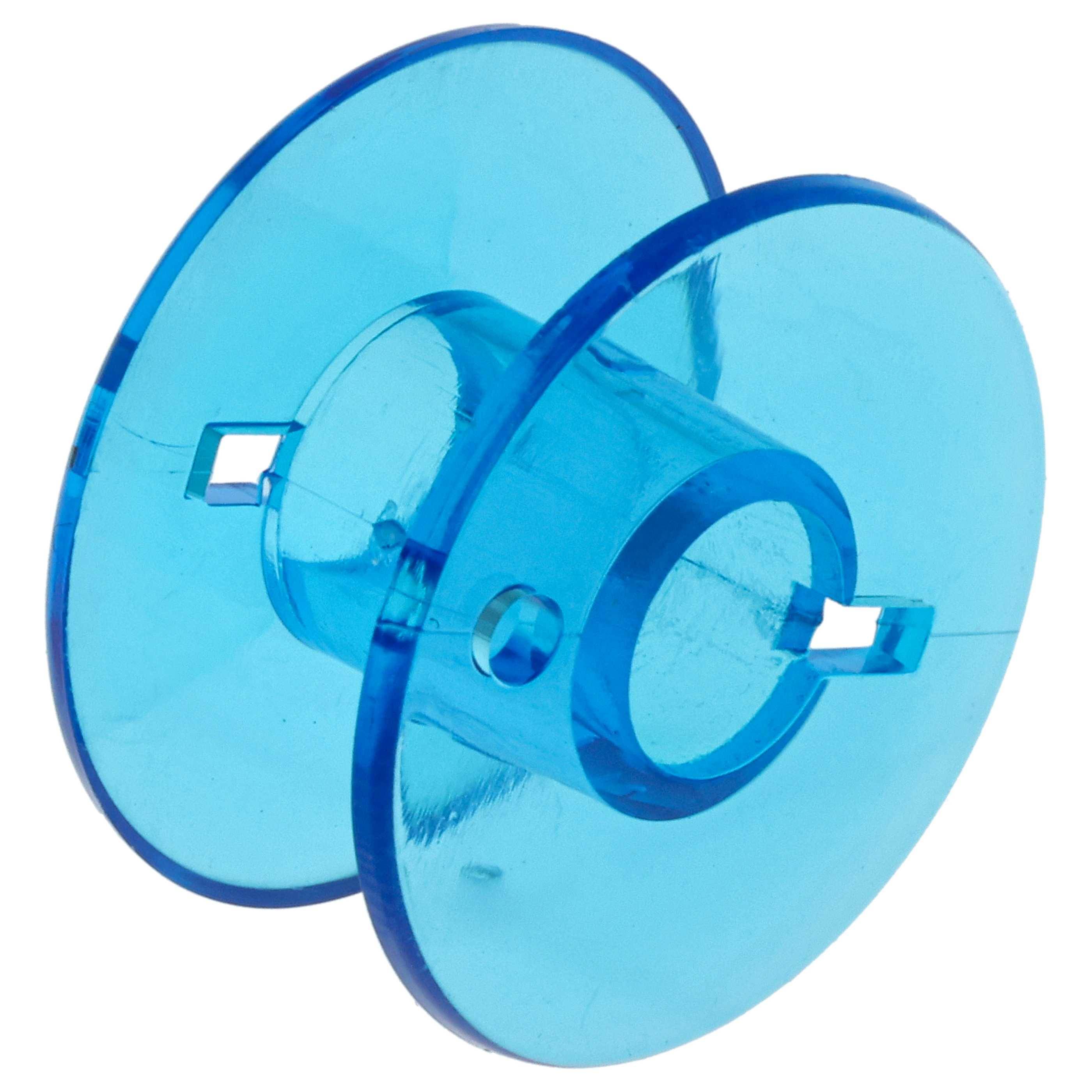 vhbw Aufbewahrungs-Box kompatibel mit Singer 2050, 223, 2010 Superb, 2263, 2259, 2250 Nähmaschinen-Spulen - inkl. Unterfaden-Spulen, Farbig