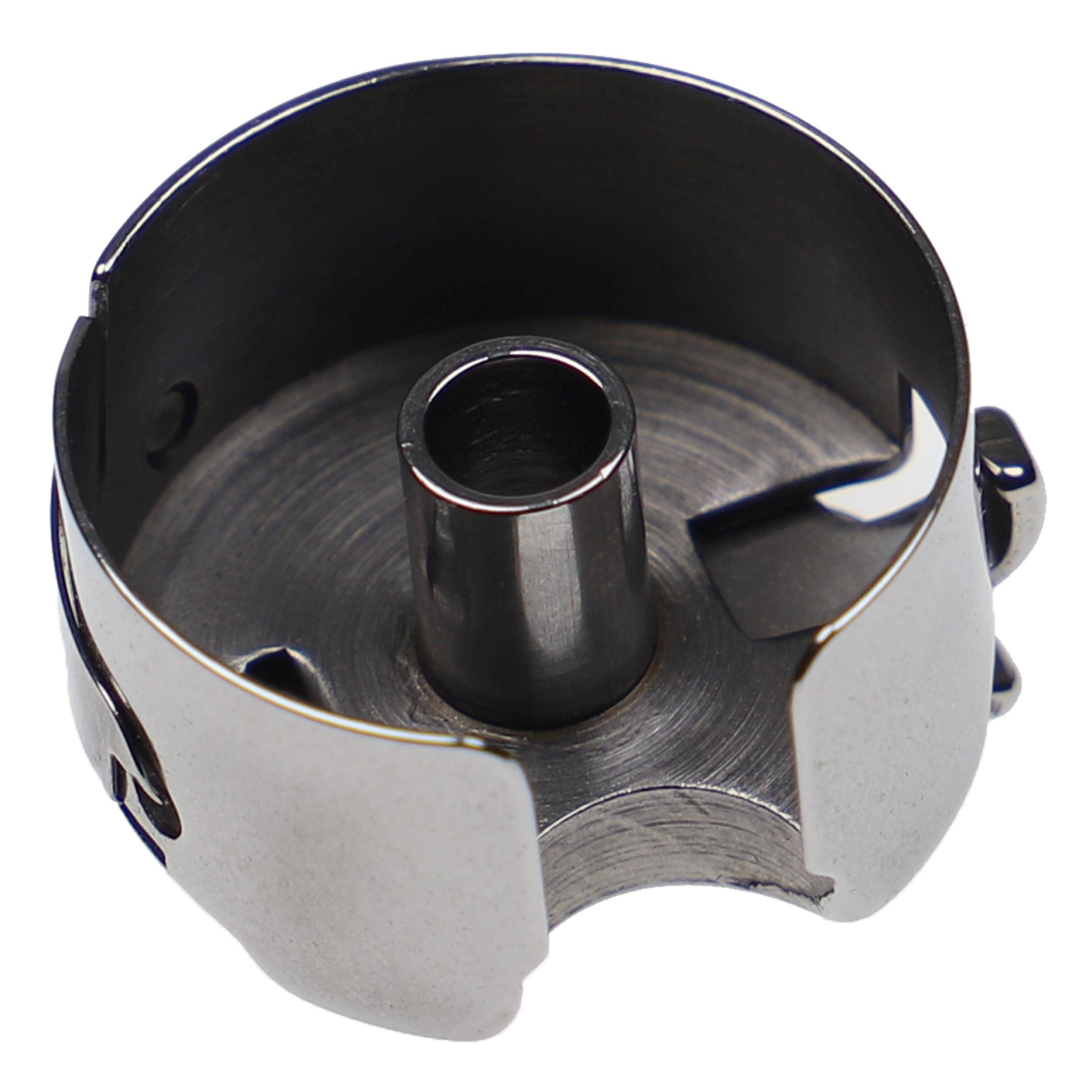 vhbw Spulenkapsel kompatibel mit Juki DDL-555W, DDL-555H, DDL-555G, DDL-555U, DDL-555H-4-5, DDL-5570 Industrienähmaschinen