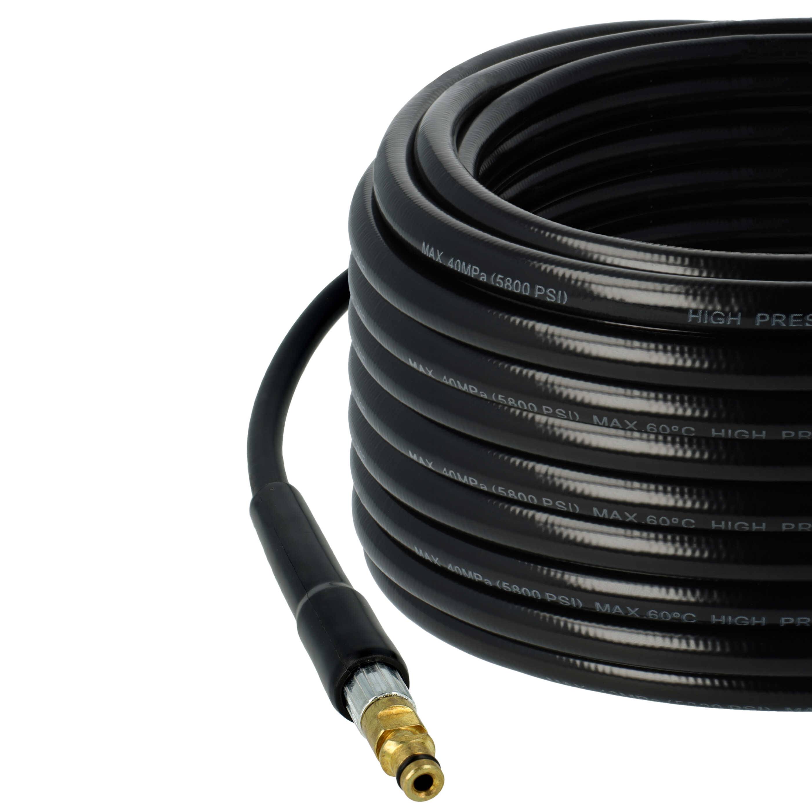 vhbw 30m Hochdruckschlauch kompatibel mit Kärcher K 3 Stairs *EU, K 4.00 (50Hz) *JP, K 4.00 (60Hz Hochdruckreiniger - Messinggewinde