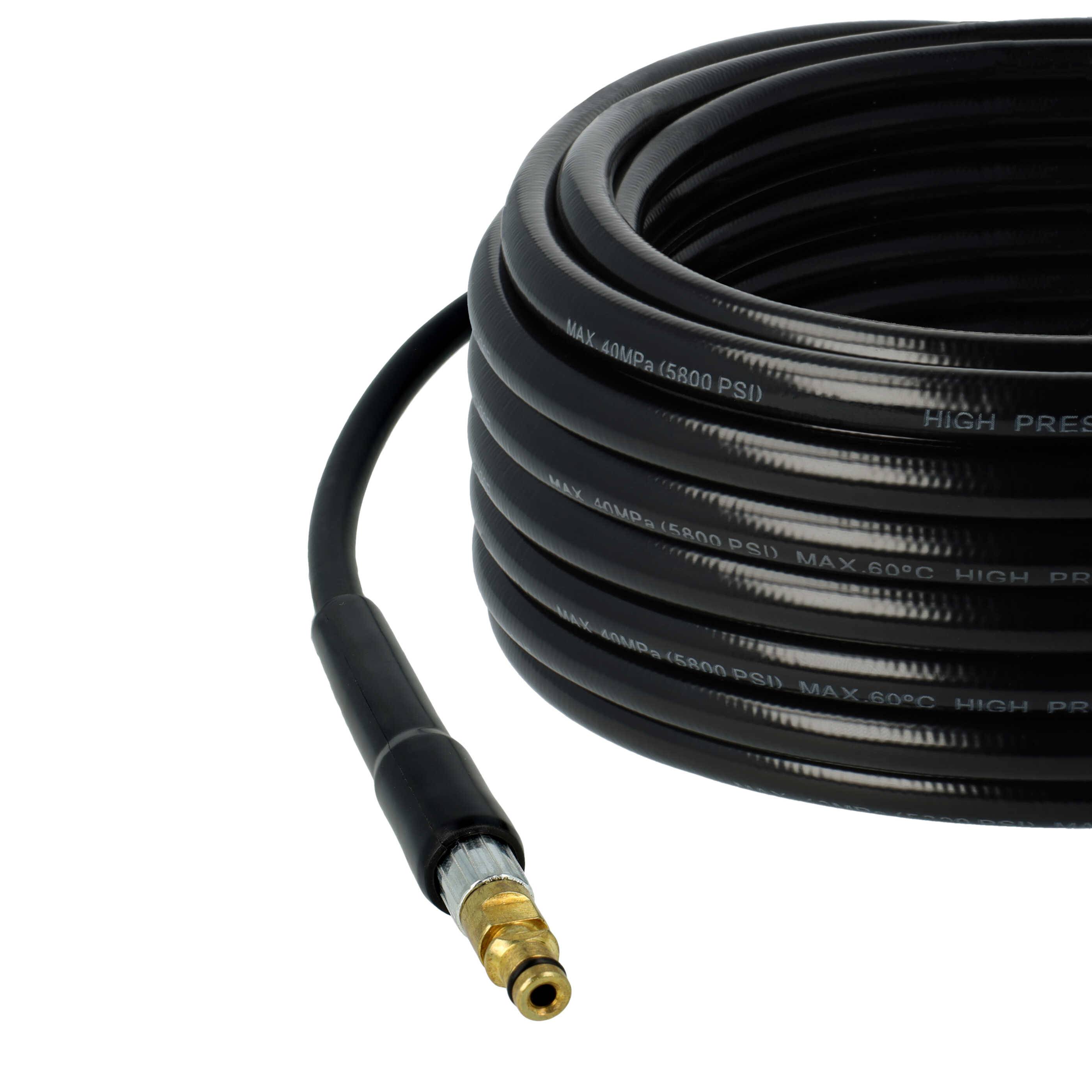 vhbw 20m Hochdruckschlauch kompatibel mit Kärcher K 5 Smart Control, K 6.200 *AU, K 6.200 *EU Hochdruckreiniger - Messinggewinde