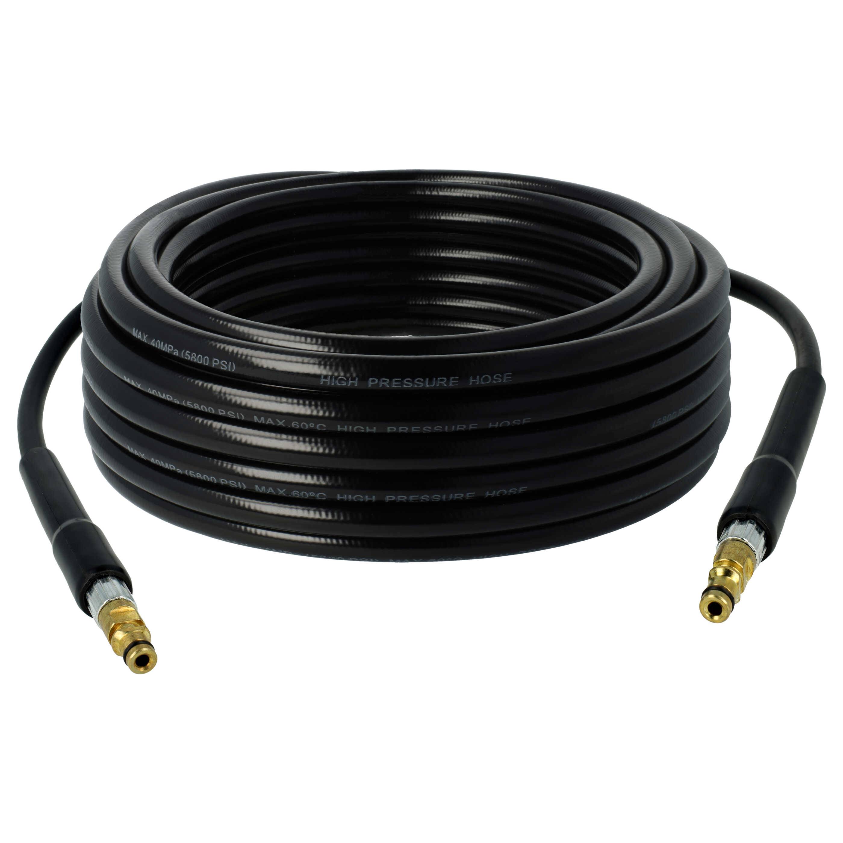 vhbw 15m Hochdruckschlauch kompatibel mit Kärcher K 4.00 ECO SILENT *CH, K 4.00 ECO SILENT ALU *EU Hochdruckreiniger - Messinggewinde