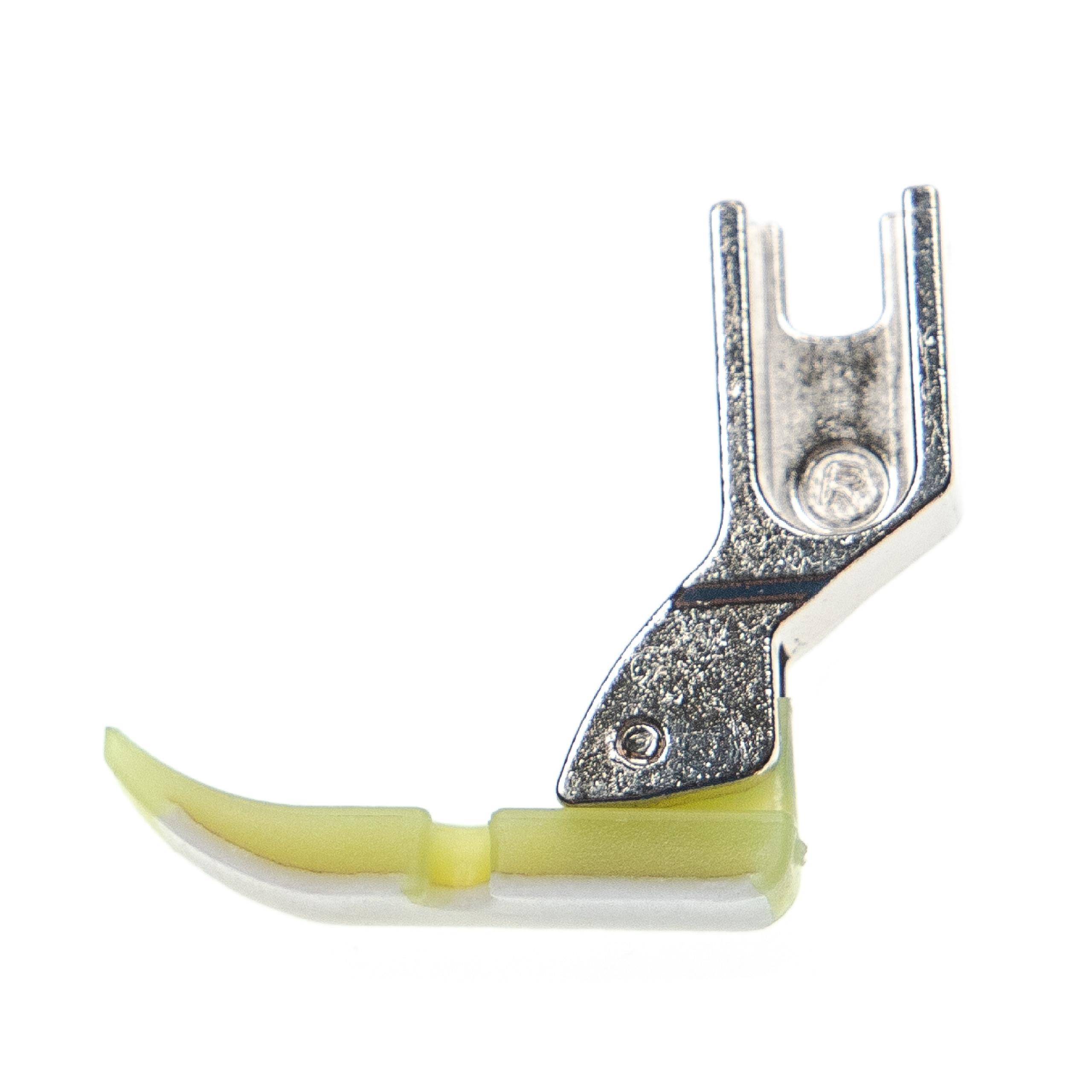 vhbw Reißverschlussfuß T36N, rechts kompatibel mit Brother B755, B745, B738, B716, B715, B737, B735, B707, B705 Industrienähmaschine