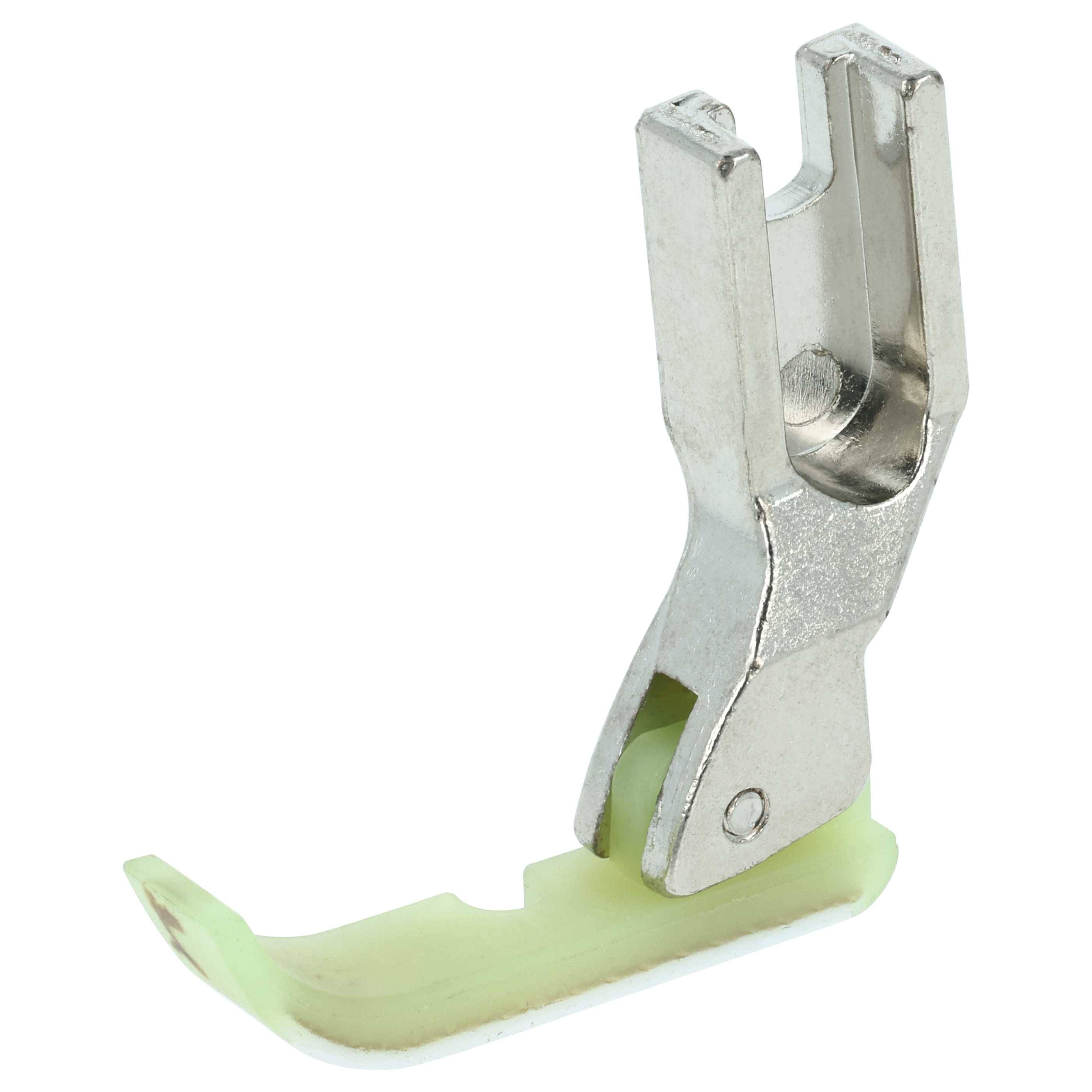 vhbw Reißverschlussfuß T36LN, links kompatibel mit Consew 220, 230, 217, 210, 219, 218, 102, 105, 103, 2230 Industrienähmaschine