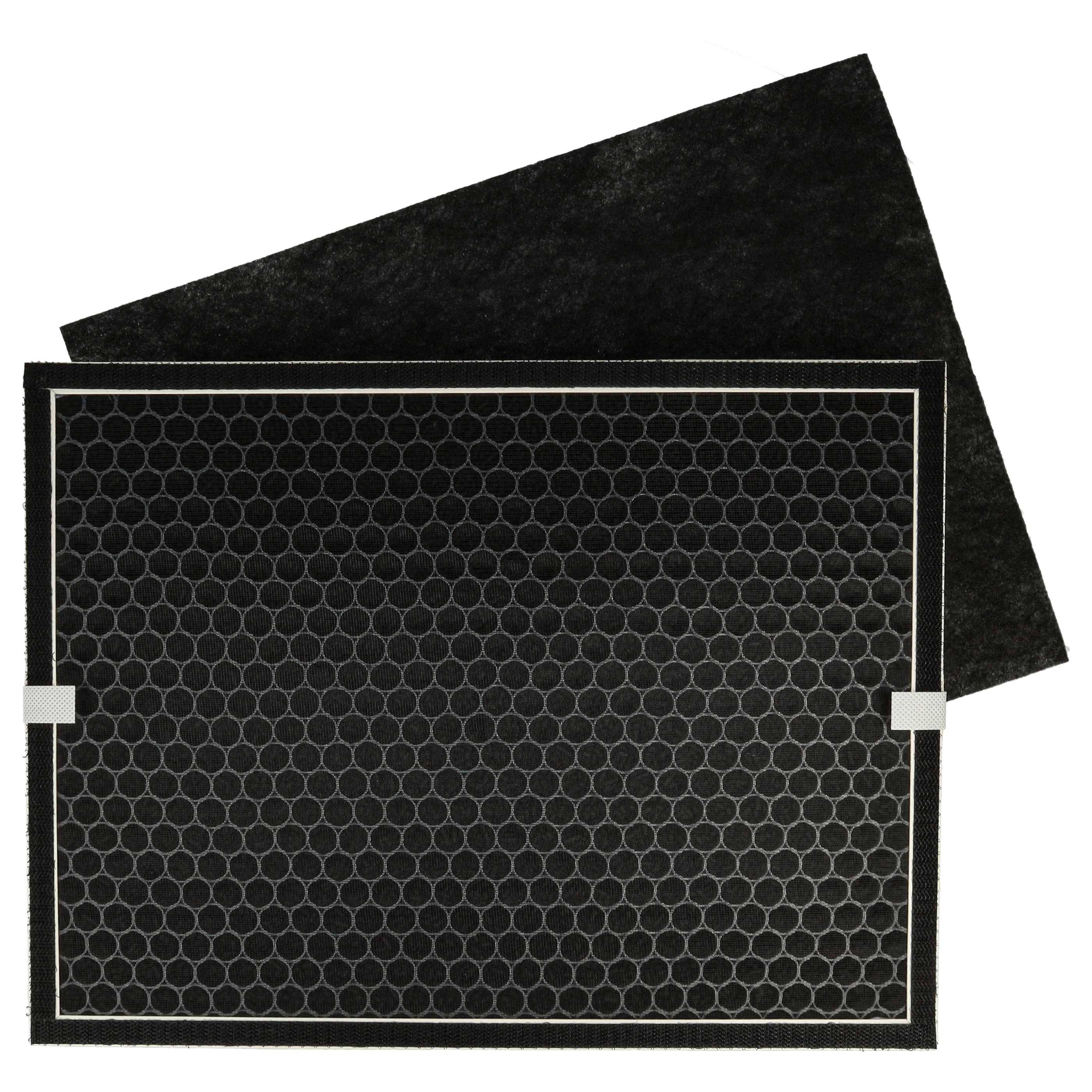 vhbw 2-teiliges Filter-Set kompatibel mit Beurer LR 500 Luftbefeuchter, Luftreiniger - 2x Ersatz-Filter (Vorfilter, Kombi-Aktivkohle+Hepa)