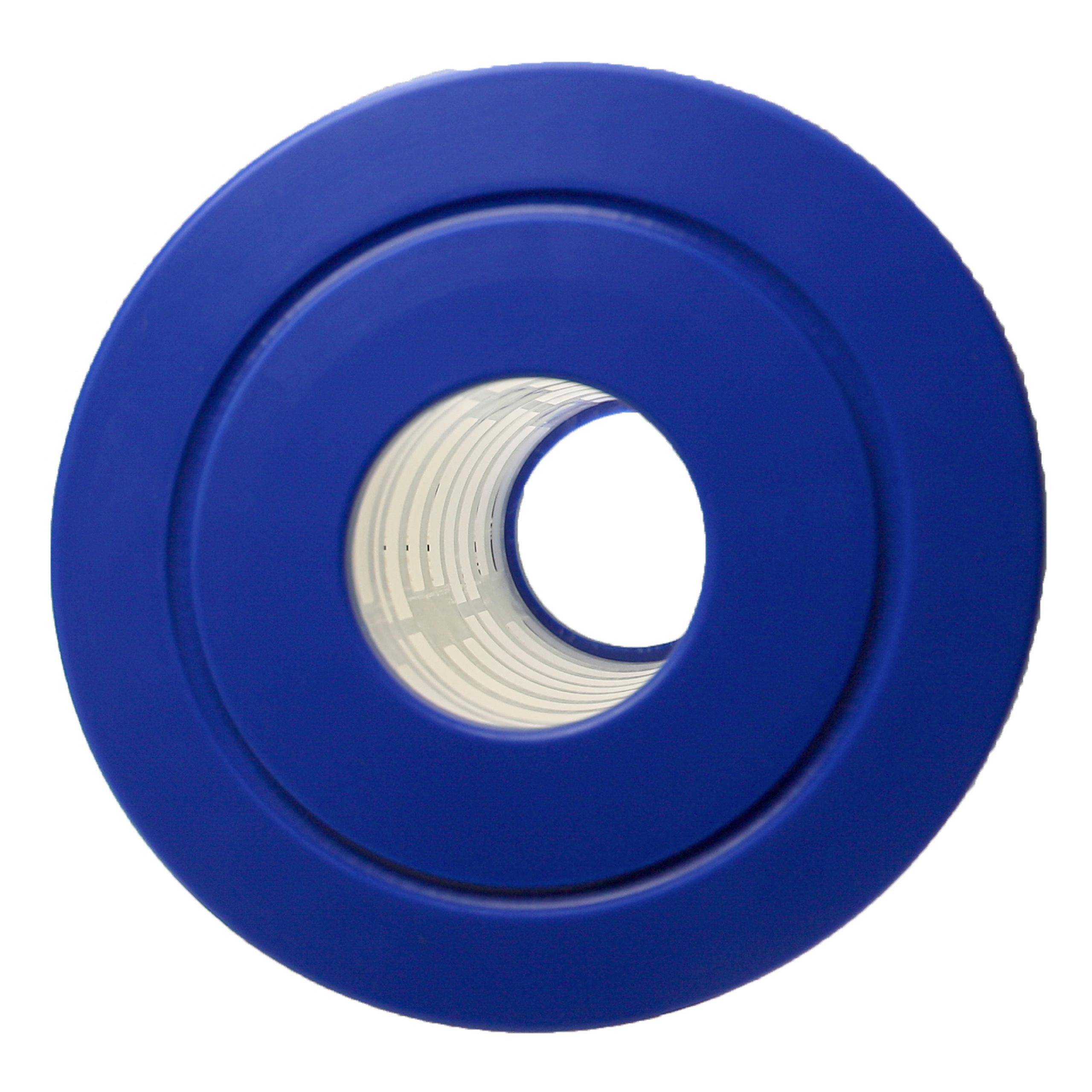 vhbw 3x Filterkartusche kompatibel mit Intex B1, Pumpe 56622, 15100 L Fördermenge Swimmingpool, Filterpumpe - Wasserfilter Blau Weiß