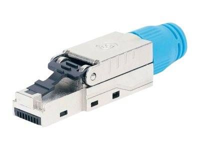 Intellinet Cat8.1 40G Shielded Toolless RJ45 Modular Field Termination Plug, For Easy and Quick High-quality Cable Assembly, Ideal for Data Centers