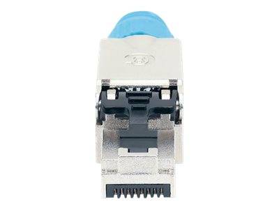 Intellinet Cat8.1 40G Shielded Toolless RJ45 Modular Field Termination Plug, For Easy and Quick High-quality Cable Assembly, Ideal for Data Centers