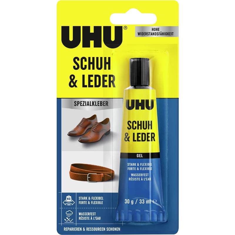 UHU Spezialkleber SCHUH & LEDER, 30 g Tube
