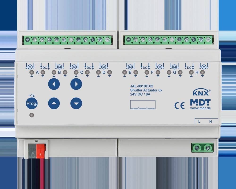 MDT technologies Jalousieaktor 8-fach JAL-0810D.02