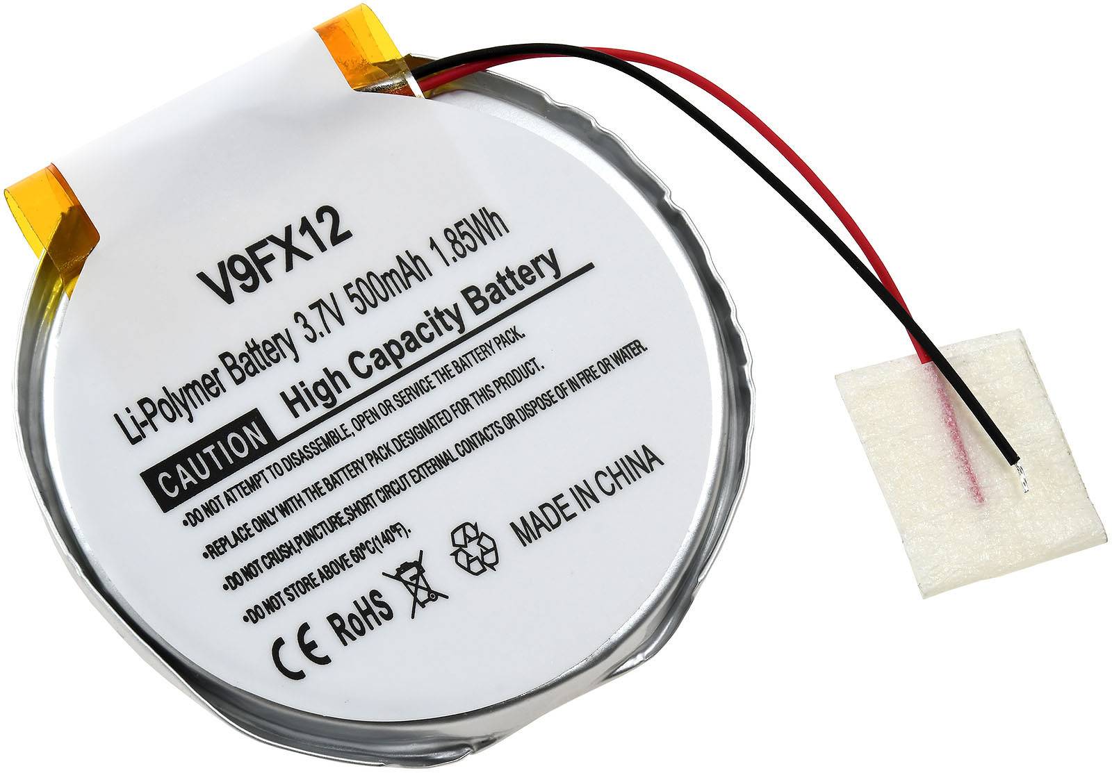 Powery Akku kompatibel mit Garmin Typ 361-00061-00, 3,7V, Li-Polymer