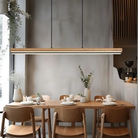 Holzleuchte Pendellampe LED Esstisch Pendelleuchte Holz rustikal, 3 Stufen Memory Funktion, Holzoptik schwarz matt opal, 1x LED 30 Watt 1150 Lumen Holzleuchte Pendellampe LED Esstisch Pendelleuchte Holz rustikal, 3 Stufen Memory Funktion, Holzoptik schwarz matt opal, 1x LED 30 Watt 1150 Lumen