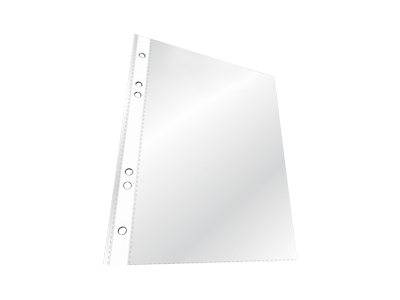 DURABLE Prospekthüllen DIN A5 transparent genarbt 0,06 mm, 100 St.