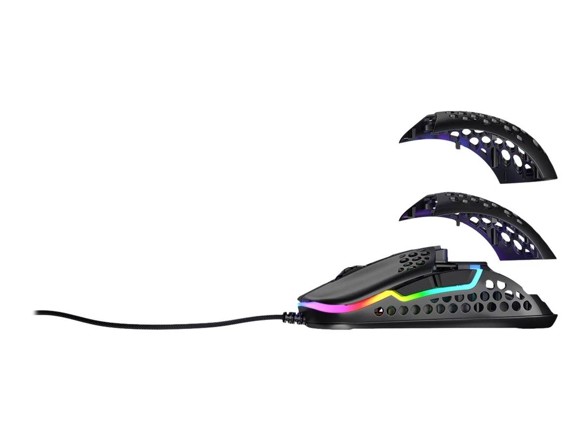 CHERRY - Xtrfy M42 - Maus - optisch - kabellos - 2.4 GHz - kabelloser Empfänger (USB)