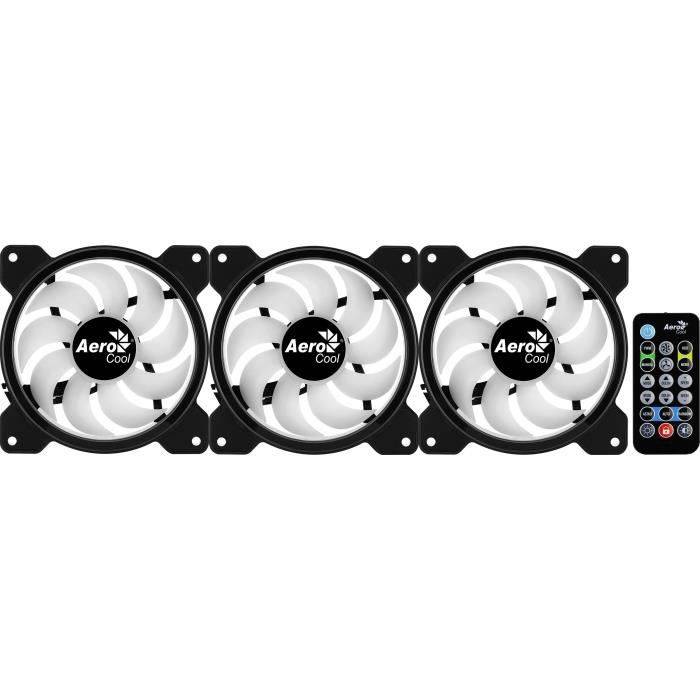 AEROCOOL Saturn 12F ARGB Pro (3er-Pack) - 120-mm-ARGB-Lüfter für Box