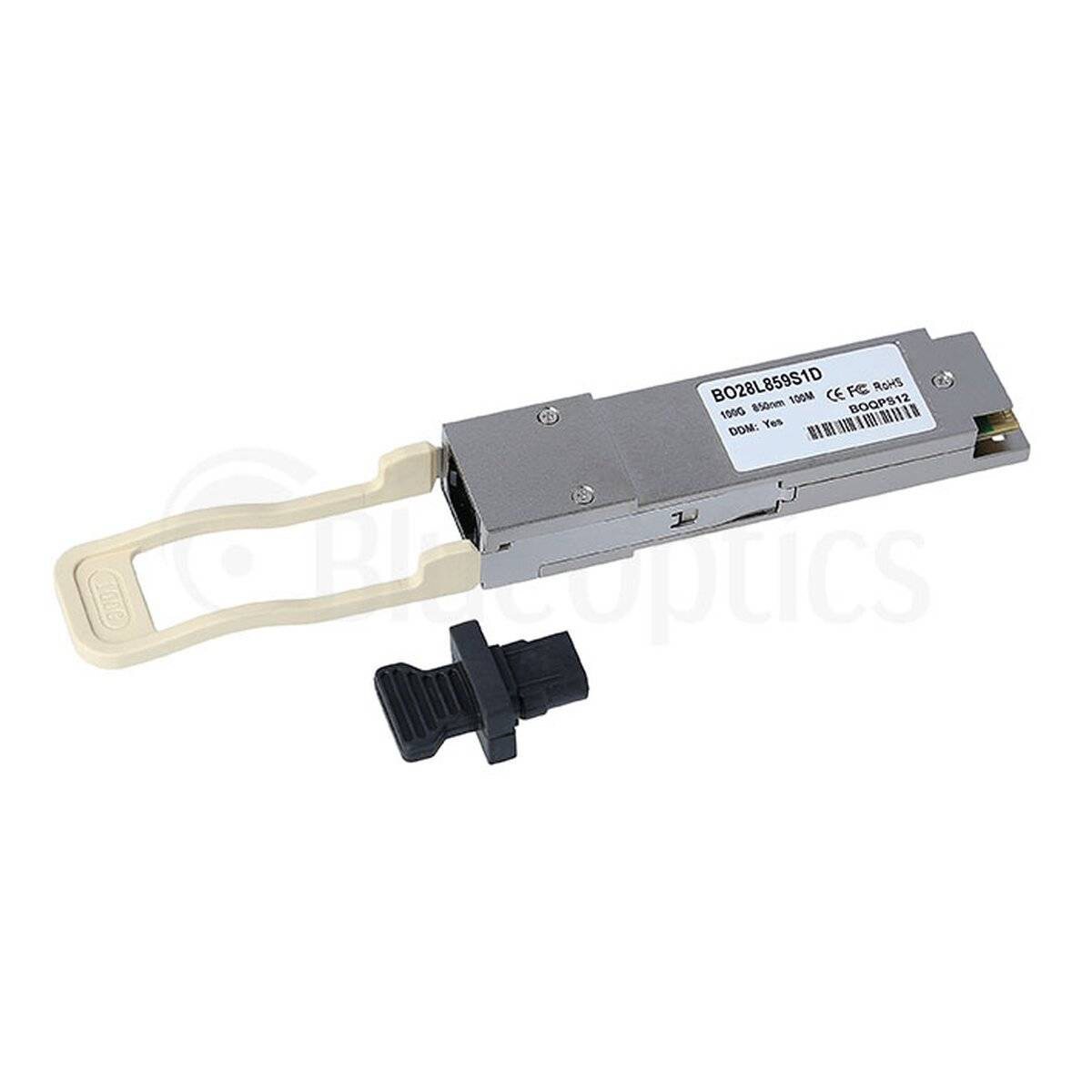 Fortinet FN-TRAN-QSFP28-SR kompatibler BlueOptics QSFP28 BO28L859S1D