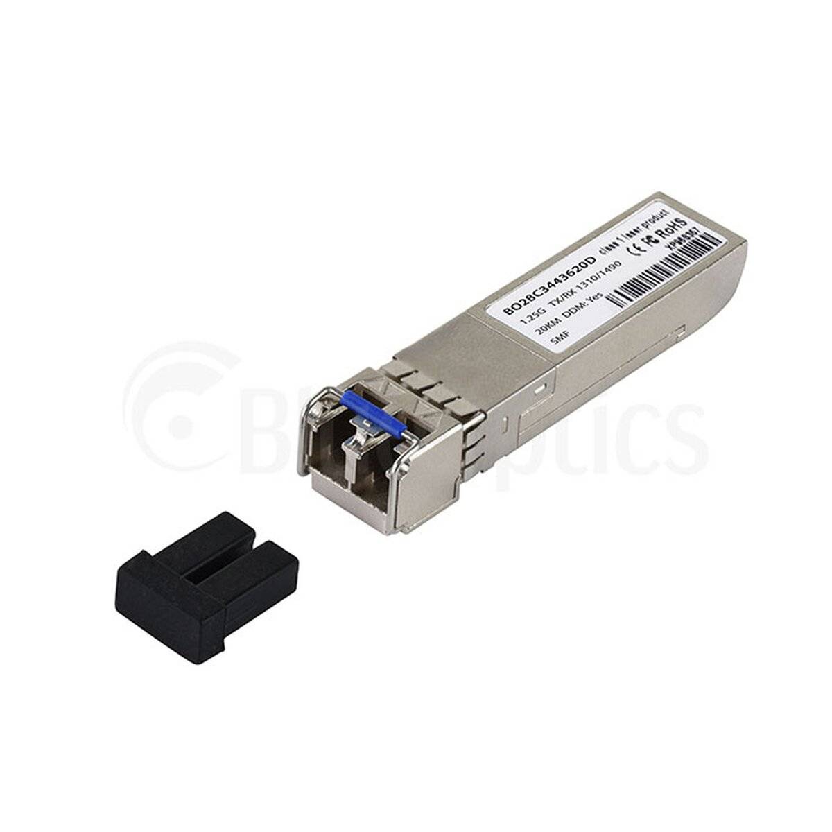 BlueOptics BO28C3443620D cSFP Bidi Transceiver 1000BASE-2BX-U 20KM
