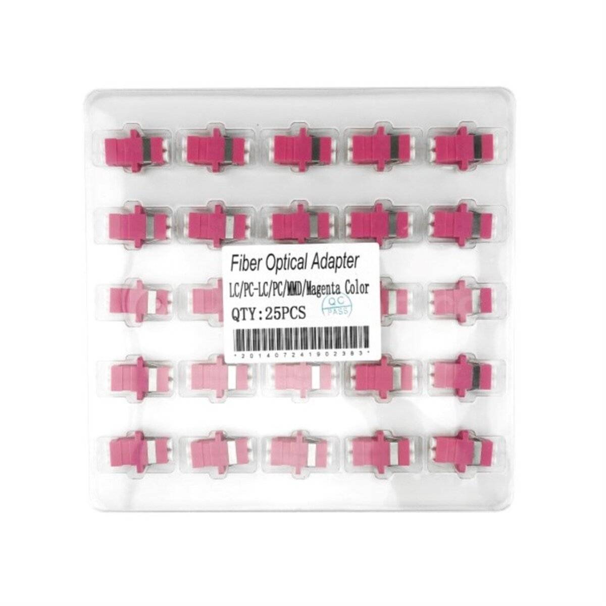 BlueOptics LWL Kupplung OM4 LC Duplex